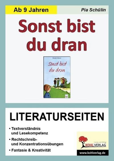 Renate Welsh ’Sonst bist du dran’, Literaturseiten