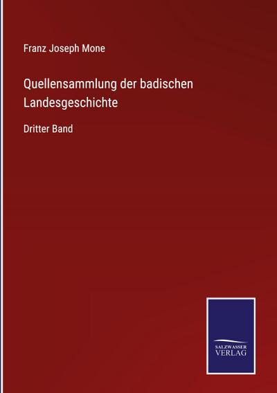 Quellensammlung der badischen Landesgeschichte