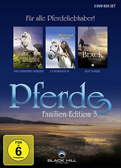 Pferde - Familien Edition. Tl.3, 3 DVDs