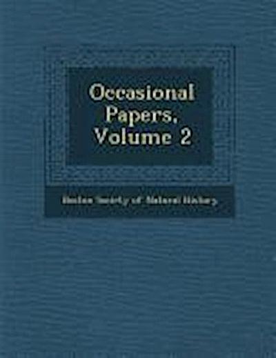 Occasional Papers, Volume 2