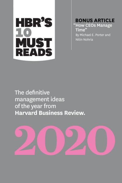 HBR’s 10 Must Reads 2020