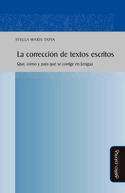 La corrección de textos escritos