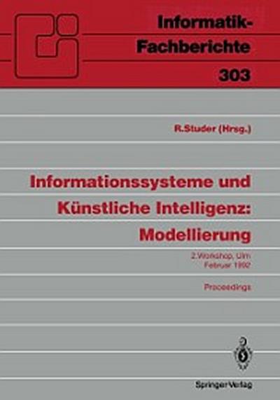 Informationssysteme und Kunstliche Intelligenz: Modellierung