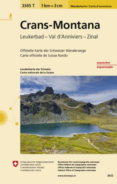 3305T Crans-Montana Carte d’excursions