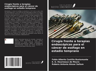 Cirugía frente a terapias endoscópicas para el cáncer de esófago en estadio temprano