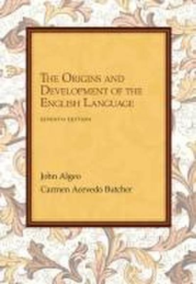 Workbook: Problems for Algeo/Butcher’s the Origins and Development of the English Language, 7th