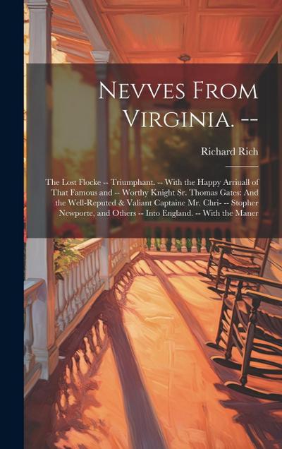 Nevves From Virginia.