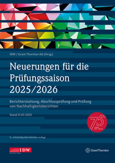 Neuerungen für die Prüfungssaison 2025/2026- inklusive Update als Download