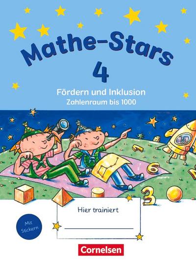 Mathe-Stars - Fördern und Inklusion 4. Schuljahr - Übungsheft