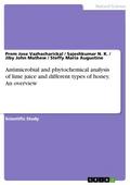Antimicrobial and phytochemical analysis of lime j