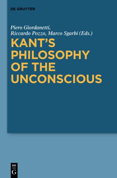 Kant’s Philosophy of the Unconscious