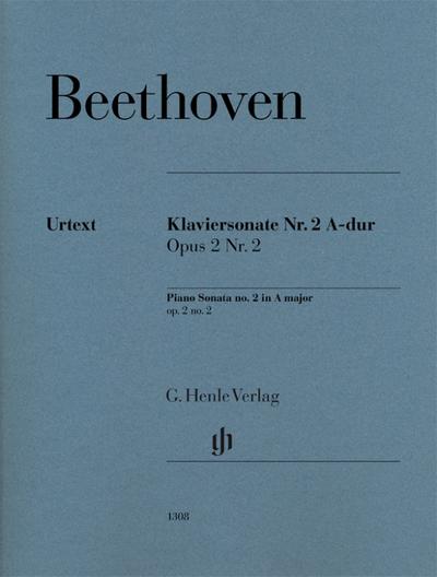 Beethoven, Ludwig van - Klaviersonate Nr. 2 A-dur op. 2 Nr. 2