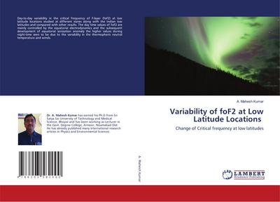 Variability of foF2 at Low Latitude Locations