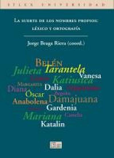 Suerte de los nombres propios: léxico y ortografía