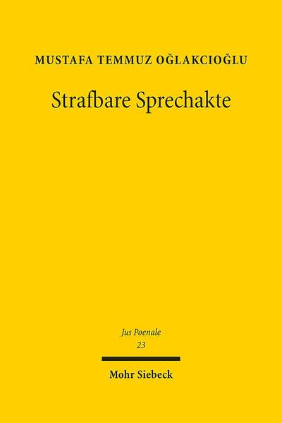 Strafbare Sprechakte