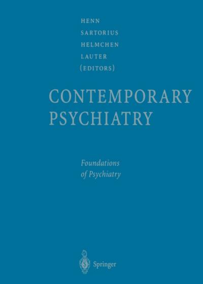 Contemporary Psychiatry