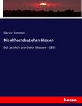 Die althochdeutschen Glossen