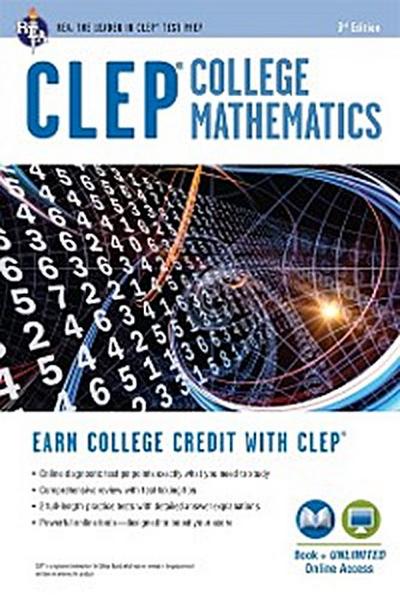 CLEP(R) College Mathematics Book + Online