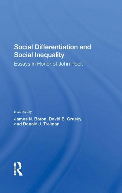 Social Differentiation And Social Inequality