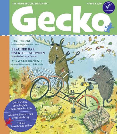 Gecko Kinderzeitschrift Band 105
