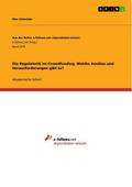 Die Regulatorik im Crowdfunding. Welche Ansätze un
