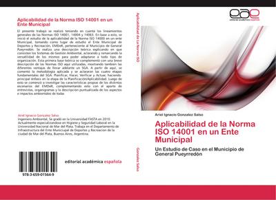 Aplicabilidad de la Norma ISO 14001 en un Ente Municipal - Ariel Ignacio Gonzalez Salso