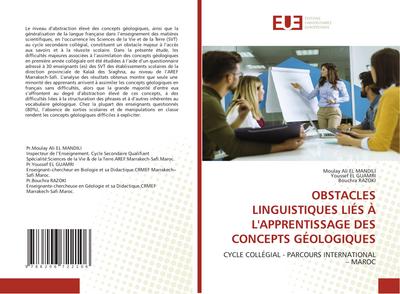 OBSTACLES LINGUISTIQUES LIÉS À L’APPRENTISSAGE DES CONCEPTS GÉOLOGIQUES