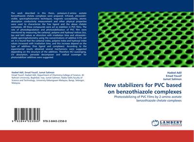 New stabilizers for PVC based on benzothiazole complexes