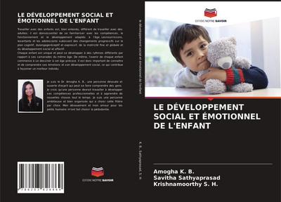 LE DÉVELOPPEMENT SOCIAL ET ÉMOTIONNEL DE L’ENFANT