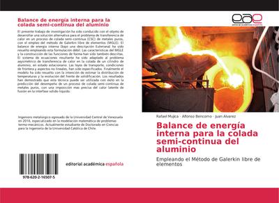 Balance de energía interna para la colada semi-continua del aluminio