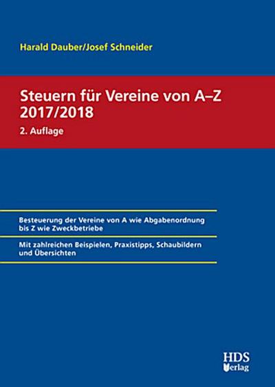 Steuern für Vereine von A-Z 2017/2018