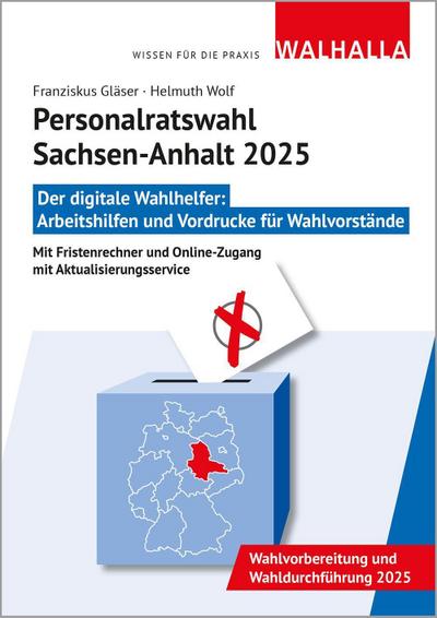 Wolf, H: CD-ROM Personalratswahl Sachsen-Anhalt 2025