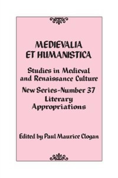 Medievalia et Humanistica, No. 37