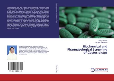 Biochemical and Pharmacological Screening of Costus pictus