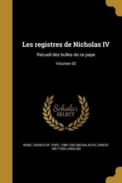 Les registres de Nicholas IV