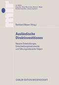 Ausländische Direktinvestitionen:
