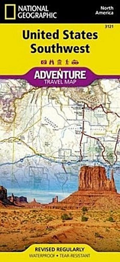 United States, Southwest Map