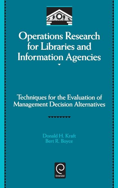 Operations Research for Libraries and Information Agencies