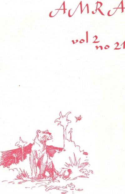 Amra, Vol 2, No 21