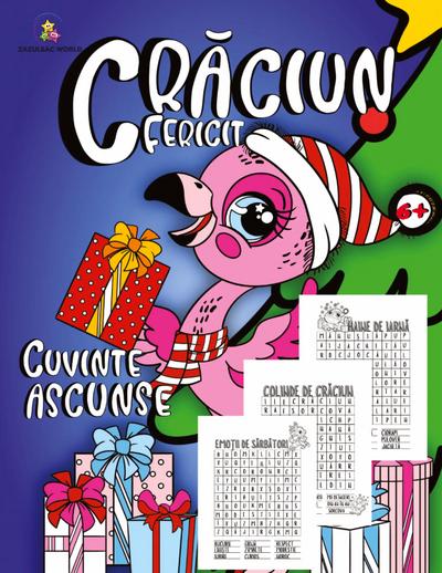 Cr¿ciun Fericit Cuvinte Ascunse Pentru Copii 6+ Ani