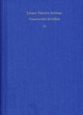 Johann Valentin Andreae: Gesammelte Schriften / Band 15: Deutschsprachige Dichtungen