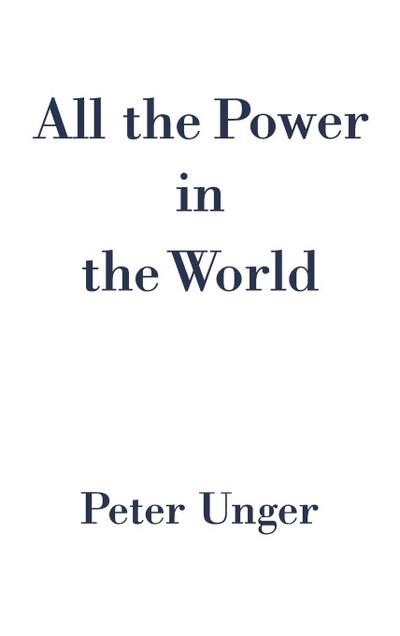 All the Power in the World
