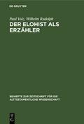 Der Elohist als Erzähler