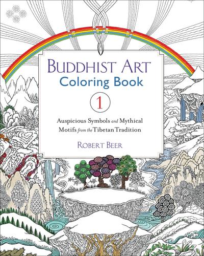 Buddhist Art Coloring, Book 1