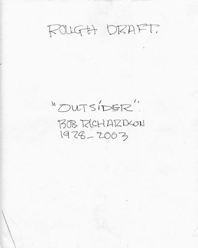 "Outsider" Rough Draft
