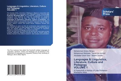 Languages & Linguistics, Literature, Culture and Pedagogy VOLUME 1