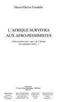 Afrique survivra aux afro-pessimistes