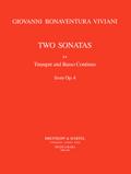 2 Sonaten aus op.4für Trompete und Bc