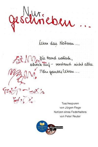Nur geschrieben ...