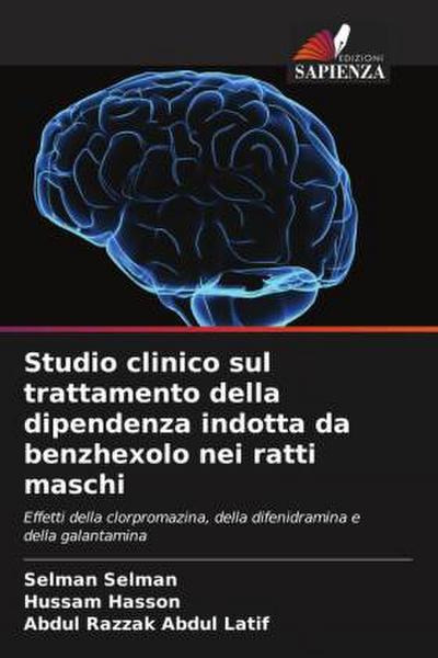 Studio clinico sul trattamento della dipendenza indotta da benzhexolo nei ratti maschi